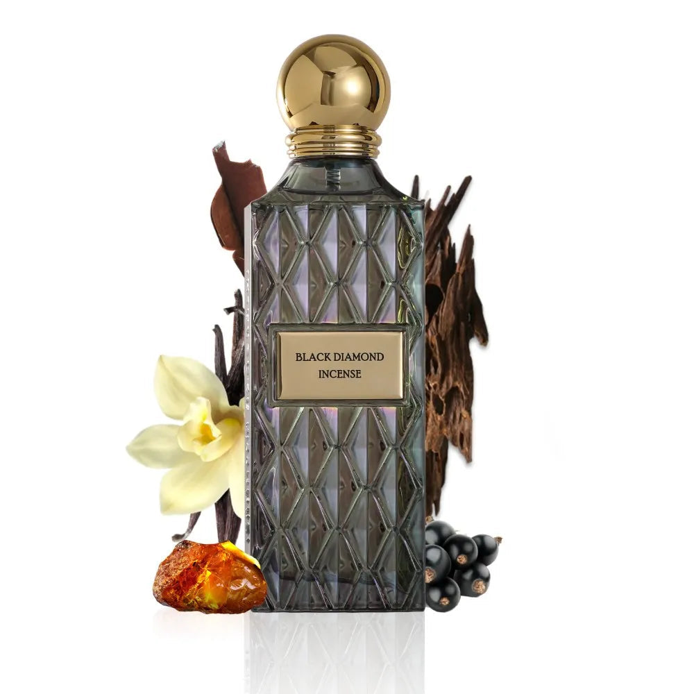 Black Diamond Incense perfume by Ibrahim AlQuraishi 200ml EDP