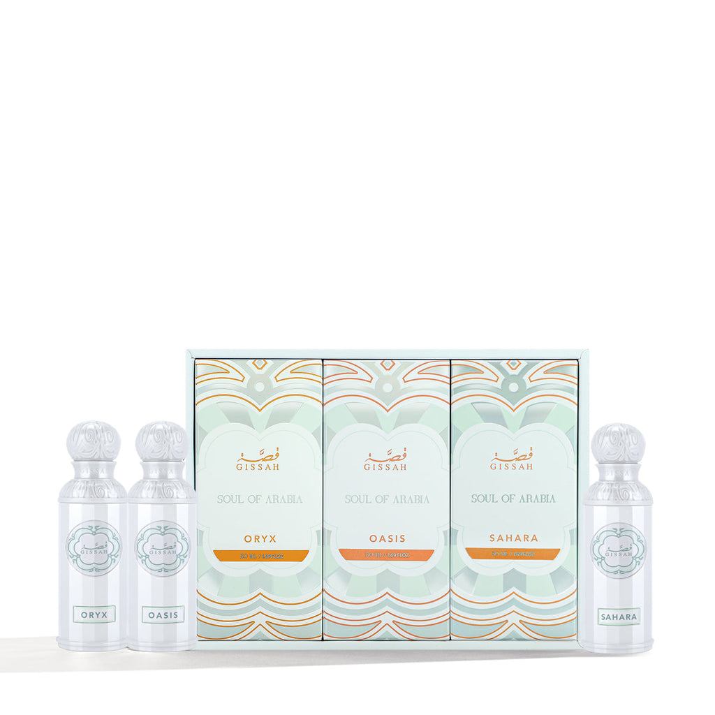Gissah Soul of Arabia Set of 3x50ml Perfumes